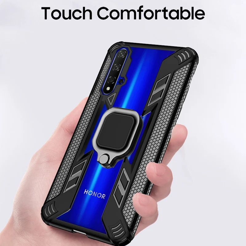 Для Huawei P smart plus 2019 ForHonor 20 чехол для Honor 8x 9X 8A 10 lite 10i 20i V20 кольцевой Магнитная