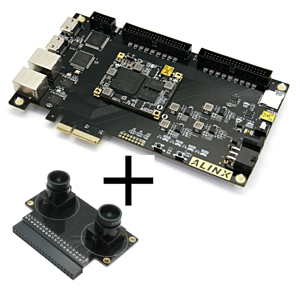 Xilinx Artix 7 Pcie 4 A7 Fpga開発ボードxc7a100tイーサネットhdmi Pcie Alinxブランド Fpgaボード2レンズカメラモジュール Tool Parts Aliexpress