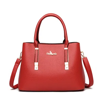 

New Fashion Large Bag Lady Shoulder Crossbody Bags For Women Luxury Tote Bag Women's Genuine Leather Handbags Bolsas Feminina