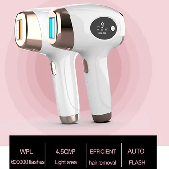 

Osenyuan IPL Laser Hair Removal Machine 600000 Shots 9 Levels Multiple For Choices Depilatory Facial Laser Bikini Photo Epilator