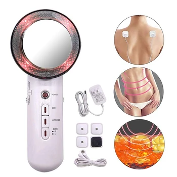 

Body Beauty Slimming Massager Ultrasound Cavitation Weight Loss Mechine Anti Cellulite Fat Burner Galvanic Infrared Massager for