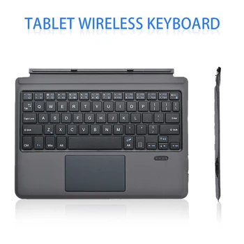 

Pohiks 1pc Mini Wireless bluetooth Keyboard Portable bluetooth 3.0 Keyboards with Trackpad For Microsoft Surface Go Tablet Phone