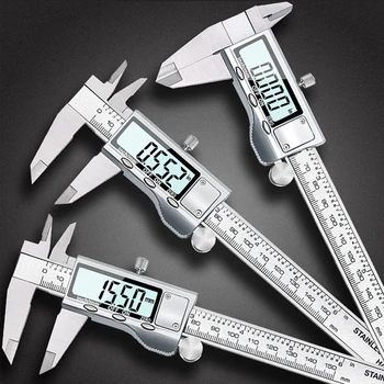 

150mm digital calipers Stainless Steel Electronic Digital Vernier Caliper Metal Micrometer Measuring tool