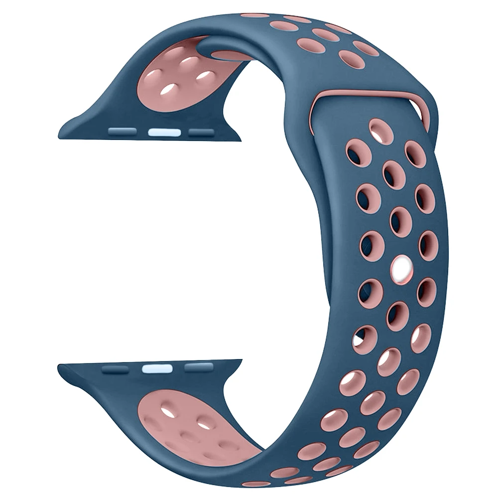 Iwo 11 Смарт часы 1:1 Человек gps сердечного ритма Bluetooth Smartwatch 44 мм для Apple iOS Android телефон PK IWO 10 IWO 8 Plus мужские часы - Цвет: 13 blue pink