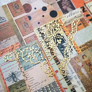 

KLJUYP Lace Corner Metal Cutting Dies Scrapbook Paper Craft Decoration dies scrapbooking