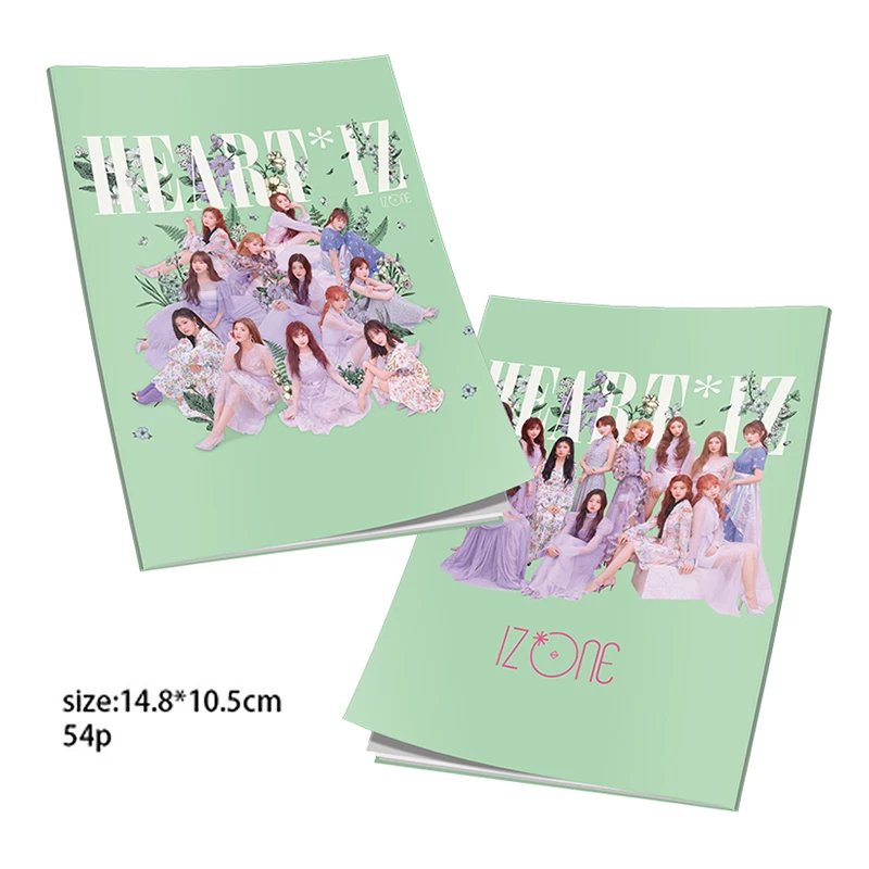 Kpop IZ * ONE 2 й мини альбом сердце фотоальбом модный K pop IZONE Мини Фотоальбом