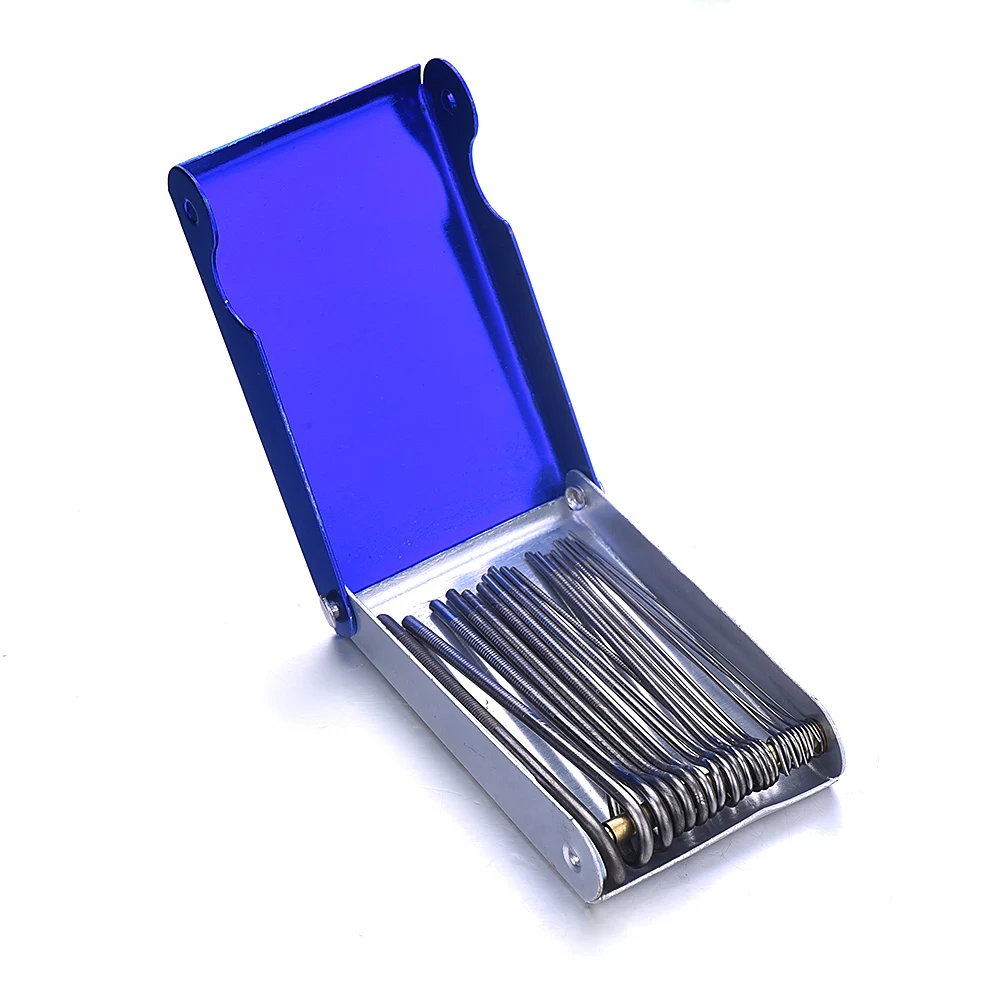 

Hot Sale 20 PCS 0.4-3mm Welding Nozzle Tip Cleaner Kit Aluminum Stainless Steel Reamers Soldering Nozzle Cleaner for Welding