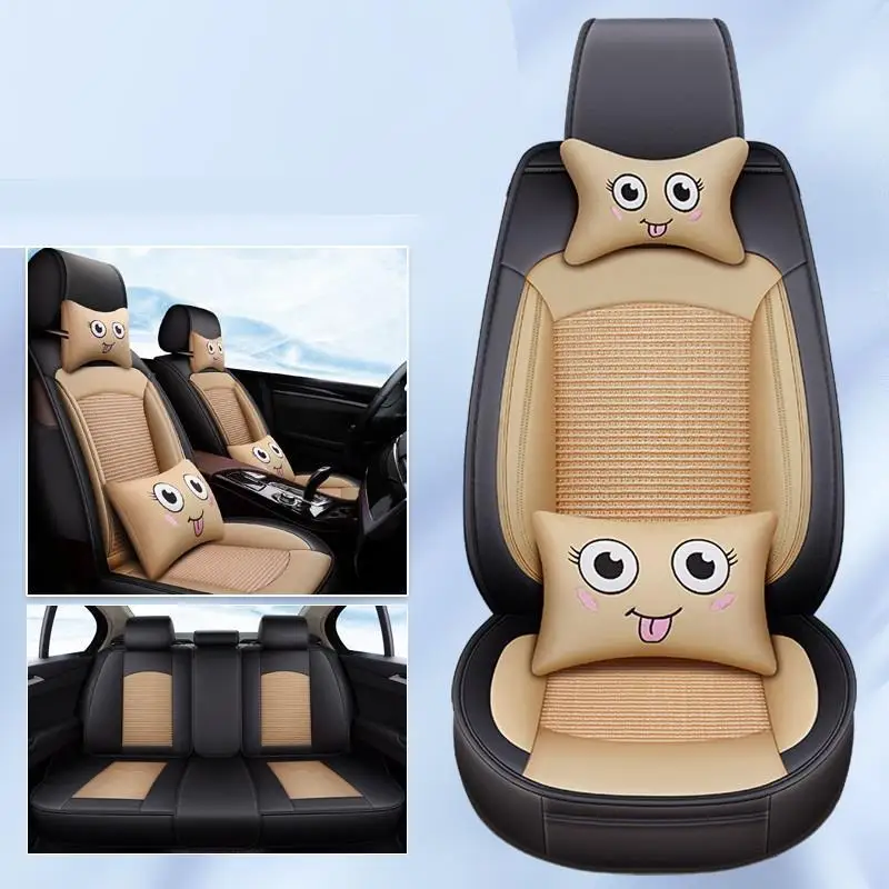 Coche авто-Стайлинг Funda asietos Automovil протектор Авто аксессуары Чехлы для автомобилей Cubre Para подушки чехлы для сидений автомобиля