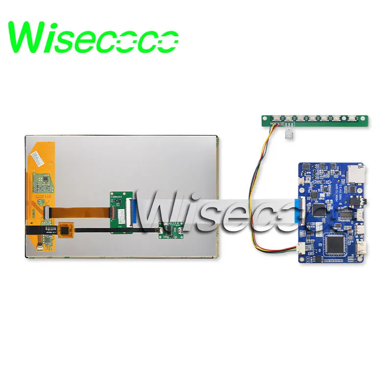 Wisecoco 7 дюймов ips Дисплей 1920x1200 ЖК-дисплей с hdmi-mipi плата контроллера флеш-накопитель USB, сенсорный экран, Win7 8 10 Raspberry Pi 3 TFTMD070021