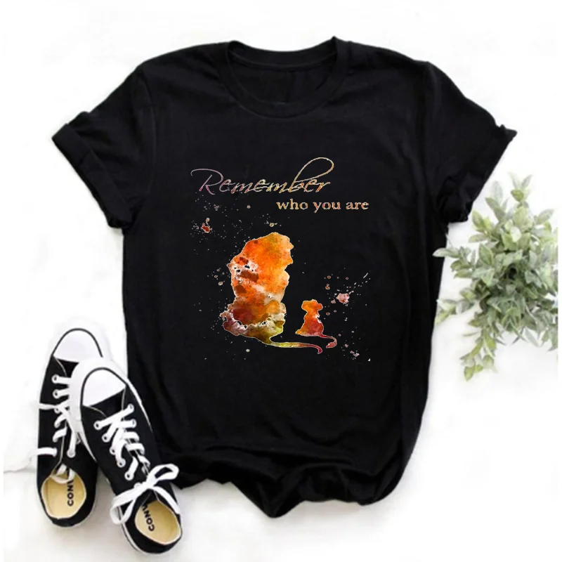 Precio Especial Mayos-Camiseta con estampado de dibujos animados para mujer, remera a la moda para mujer, remera Harajuku, ropa para mujer gBQLxD6qkQe
