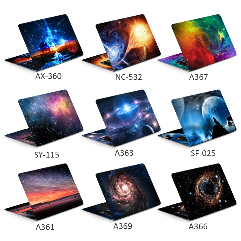 Universe starry sky laptop sticker DIY laptop skin 12/13/14/15/17 inch for MacBook/HP/Acer/Dell/ASUS/Lenovo