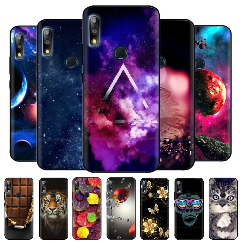 Sleek Black Soft Silicone Phone Case Cover