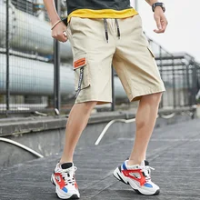 Хорошие новые повседневные мужские шорты, спортивные шорты в стиле хип-хоп, уличные шорты для скейтбординга, большие размеры, рабочие шорты, мужская одежда