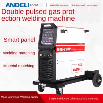 

MIG/NB-200/350/500 Pulse Welding Two 220v/380 Gas Shielded Aluminum Body Sheet Metal Welding Machine