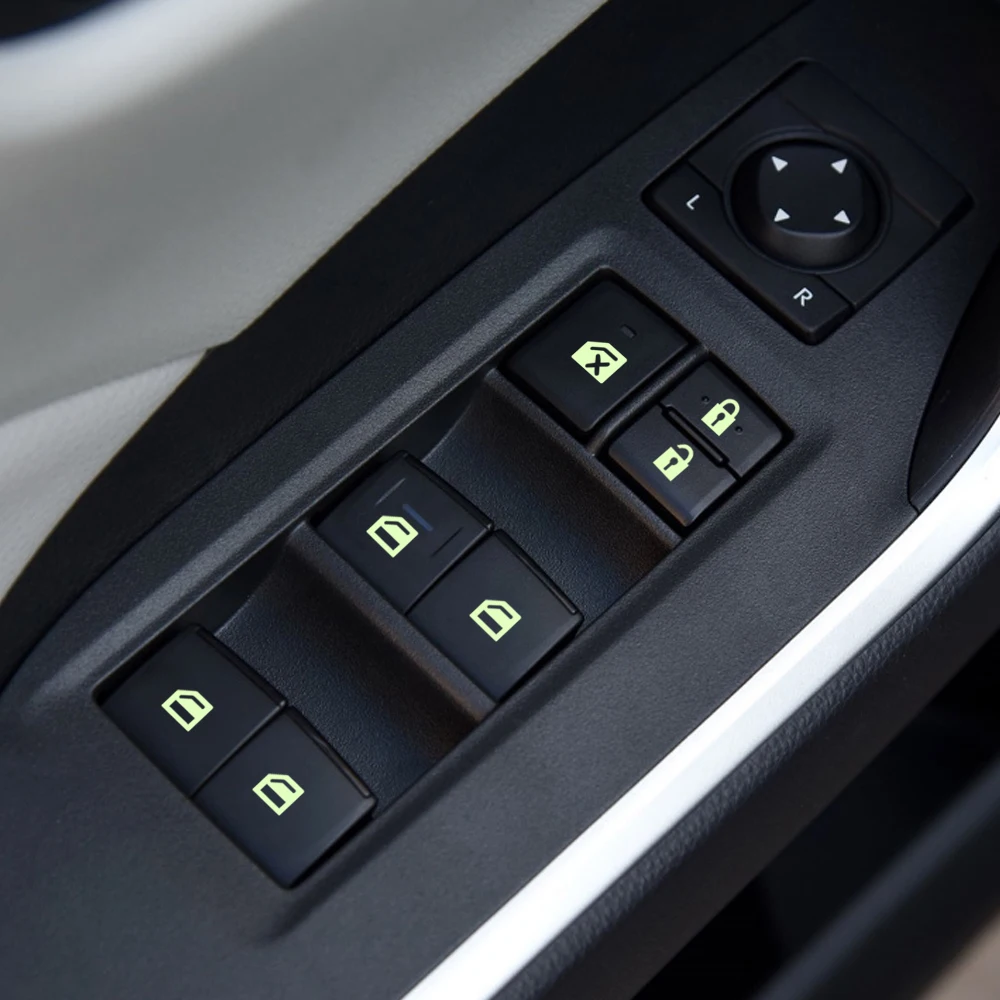 Автомобильный стикер автомобильный переключатель светящийся для mitsubishi asx outlander