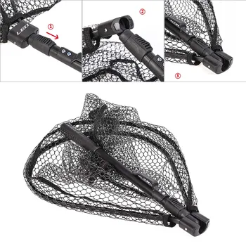 

Collapsible Fishing Net Aluminum Alloy Foldable Nylon Mesh Fish Catching Landing Fishing Nets YA88