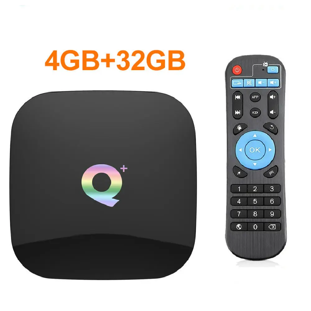 4G32G 6K Смарт ТВ приставка Android 9,0 4 Гб ОЗУ 64 Гб ПЗУ Allwinner H6 четырехъядерный USB3.0 2,4G Wifi Youtube Q Plus ТВ приставка медиаплеер 2G16G - Цвет: 4G32G