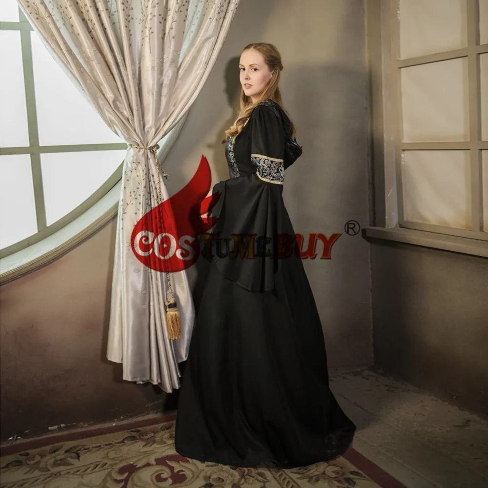 Costumebuy женский Ренессанс средневековый готический костюм ведьмы вампир платье взрослое платье принцессы на заказ