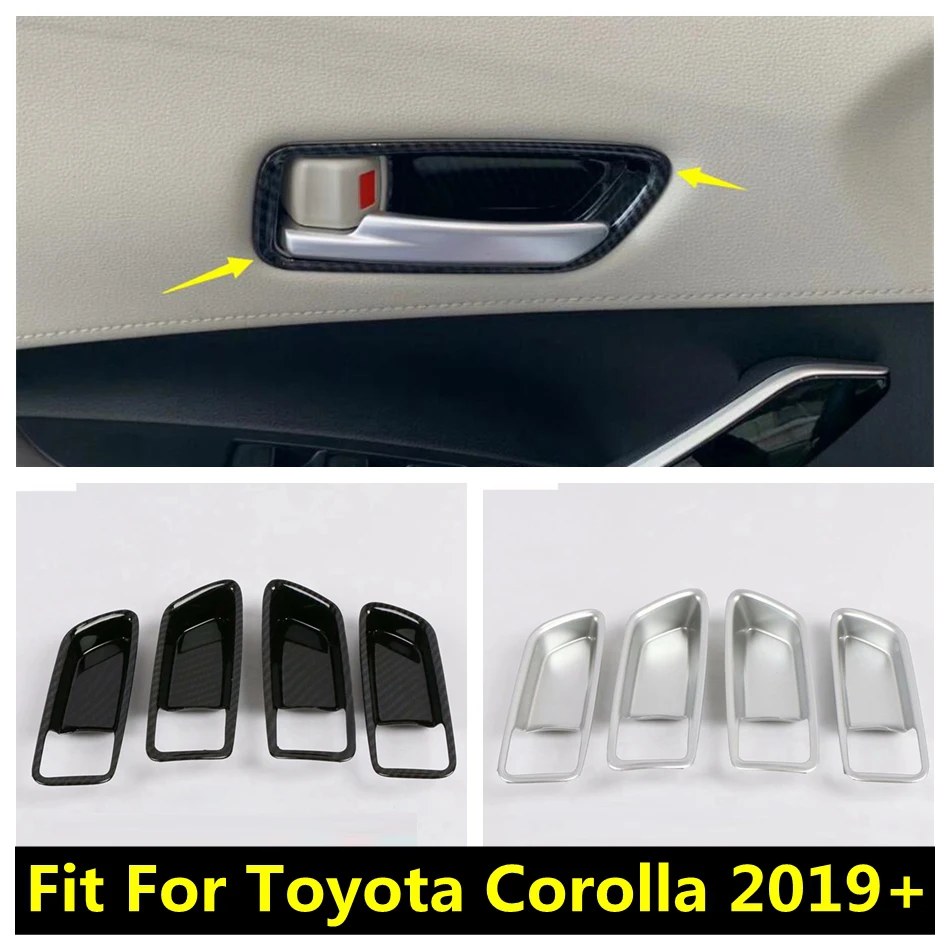Внутренняя дверная ручка из АБС-пластика для Toyota Corolla E210 2019-2022 дверной ручки набор