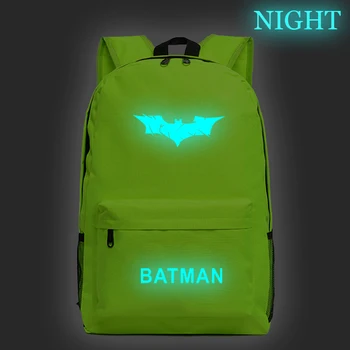 

Beautiful Batman Luminous Mochila Beautiful Men Women Boys Girls Travel Shoulder Rucksack Fashion Student School Book Knapsack