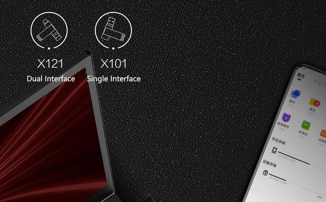 Xiaomi Youpin Thinkplus Usb3.1 флеш-накопитель различные модели X121 двойной интерфейс X101 одиночный интерфейс многомодовое преобразование