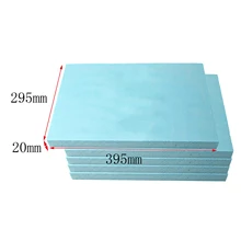 295x395x20mm Handwerk Schaum Blätter Polystyrol Styropor Blöcke Handwerk Gebäude Modell Material für Modellierung DIY Kit zubehör
