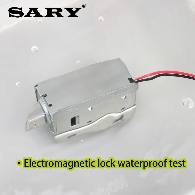 Smart Door Lock Mini waterproof electromagnetic lock DC 12V electric bolt lock small electric control cabinet door