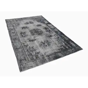 

172x264 Cm Grey Handmade Over Dyed Rug-6x9 Ft