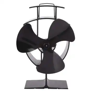 

3W Fireplace Wood Burning Stove Heating Power Three Blades Stove Fan for Wood Log Electric Stove Fan