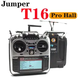 Jumper T16 Pro Hall Gimbal с открытым исходным кодом встроенный модуль многосетольный радиопередатчик 2,4G 16CH 4,3 "lcd