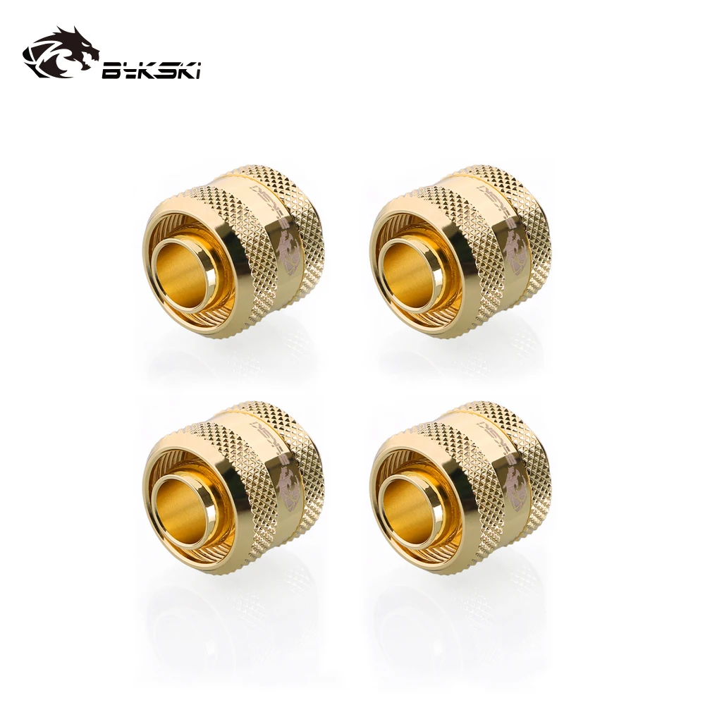 4pcs/lots Bykski Inside Diameter 13mm+ Outside Diameter 19mm Hose / ID13mm+ OD19mm Soft Tube / Hand Connector Fitting