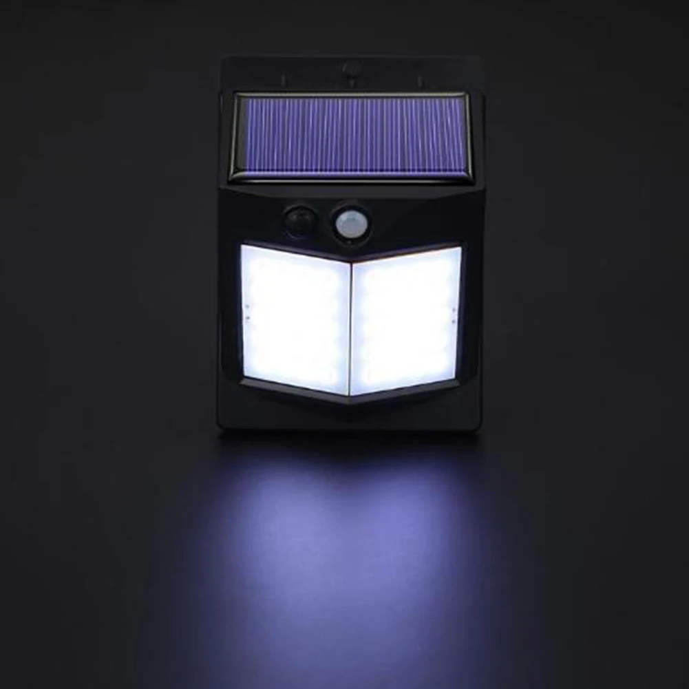 40/60LED Солнечная Лампа PIR датчик движения водонепроницаемый открытый настенный светильник путь ночной Светильник ing для украшения сада