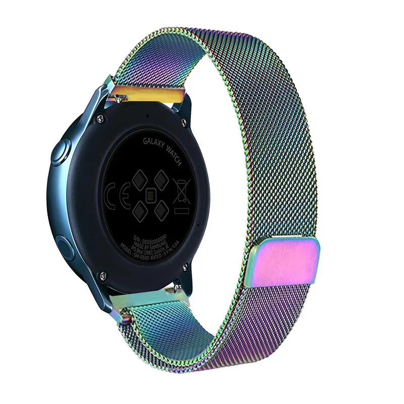 Essidi миланские часы ремешок для samsung Galaxy часы активный магнитный браслет из нержавеющей стали ремешок петля для Galaxy часы Активный