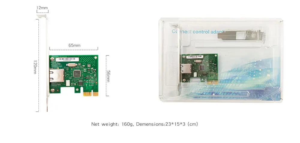 I210-T1 RJ45* 1 PCIe 2,1X1 1000M один медный порт сетевой адаптер Чипсет Intel I210