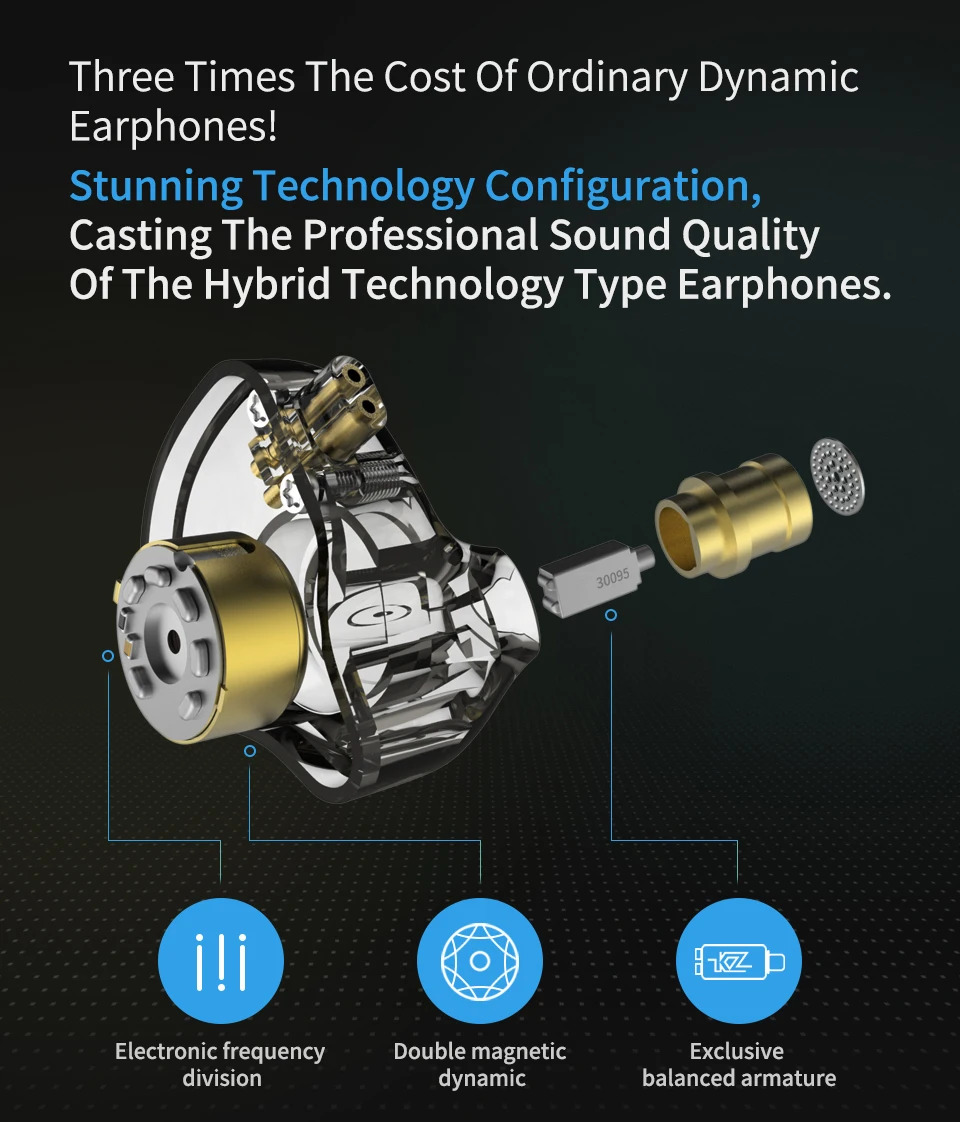 KZ ZSN Pro 1BA+ 1DD гибридная технология HIFI бас наушники металлические вкладыши Наушники Bluetooth спортивные шумоподавление Гарнитура
