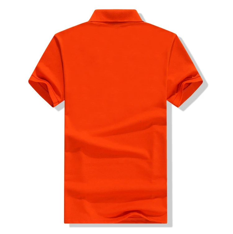 Lisenbao, одноцветные летние рубашки поло, хлопок, короткий рукав, Camisa рубашка, хлопок, короткий рукав, летняя рубашка размера плюс S-4XL