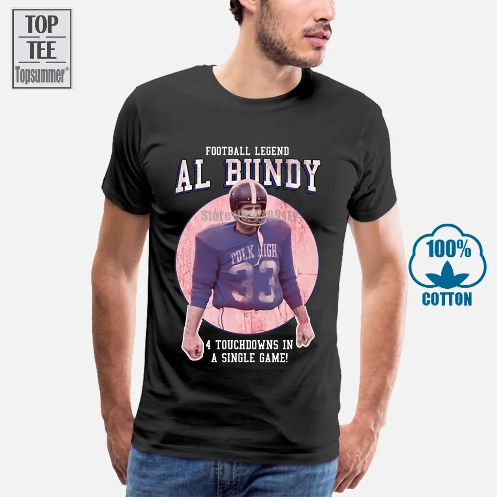 Married With Children Al Bundy Footballer Legend Adult Heather T Shirt All  Sizes Cool Casual Pride T Shirt Men Unisex Fashion - T-shirts - AliExpress