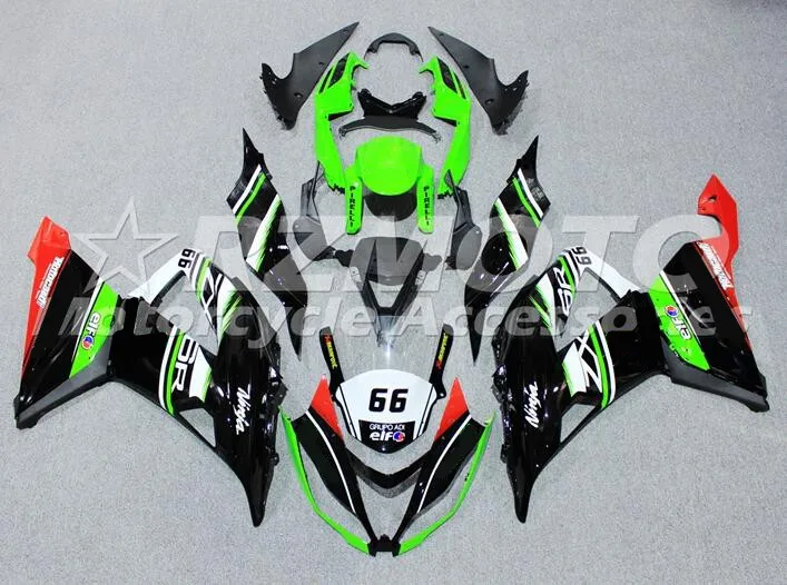 ABS Полный комплект обтекателя подходит для Kawasaki ZX6R 2013 Обтекатели ZX-6R ниндзя 636 599 крутые изготовленные на заказ
