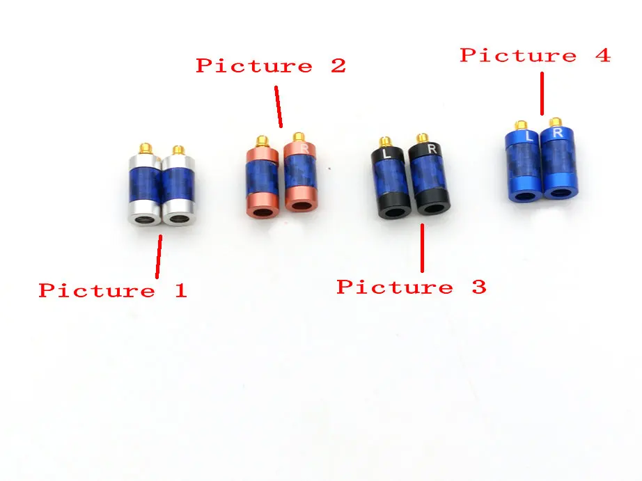 20set 40pcs high quality headphone mmcx connector adapter 4 color New