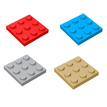 

20pcs/50pcs Moc Base Plate 3x3 Assembles Particles 3x3 Bricks Parts Baseplate Educational Creative Gift Toys