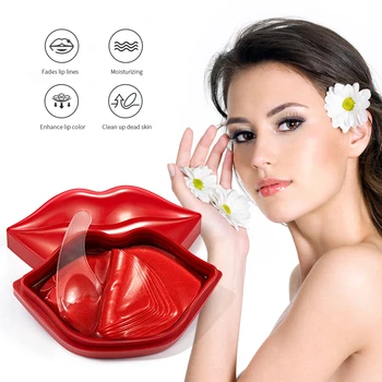 

20Pcs Cherry Hydrating Moisturizing Lip Mask Anti-Drying Lightening Fades Lip Lines Lasting Nourishing Lip Care Cosmetic TSLM1