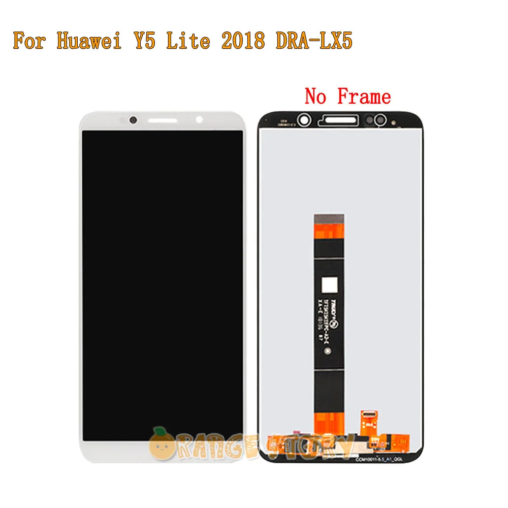 Для Y5 lite 2018 полный жк дисплей датчик сенсорный экран дигитайзер в сборе рамка для