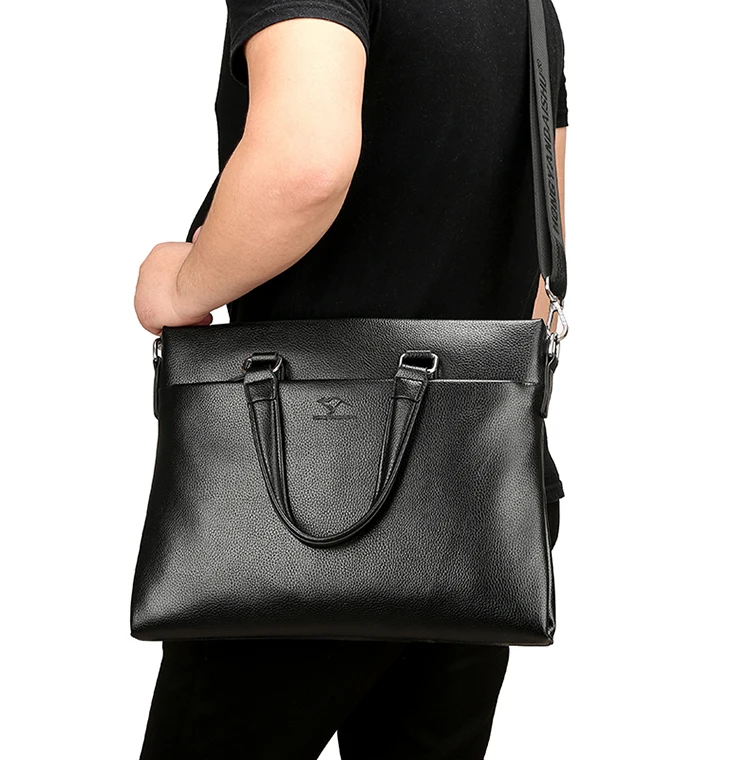 Роскошный дизайн, мужская сумка, поперечная сумка, 14 дюймов, компьютерный Бизнес Портфель, плечо, коллапс, сумка-мессенджер