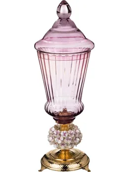 

Vase on the leg with a lid