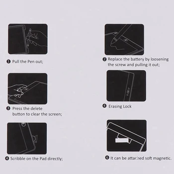 

Writing Drawing Tablet 8.5 Inch Black Dropshipping