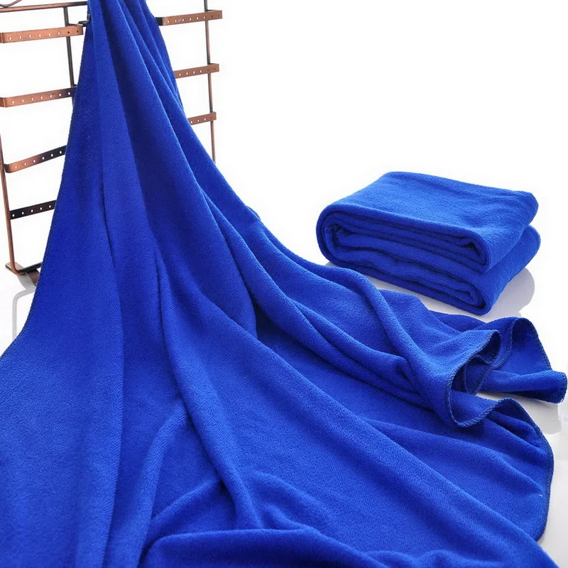1 шт., 70x140 см, поглотитель из микроволокна, пляжное полотенце для женщин, ультратонкое волокно, банное полотенце, коврик для купания - Цвет: I