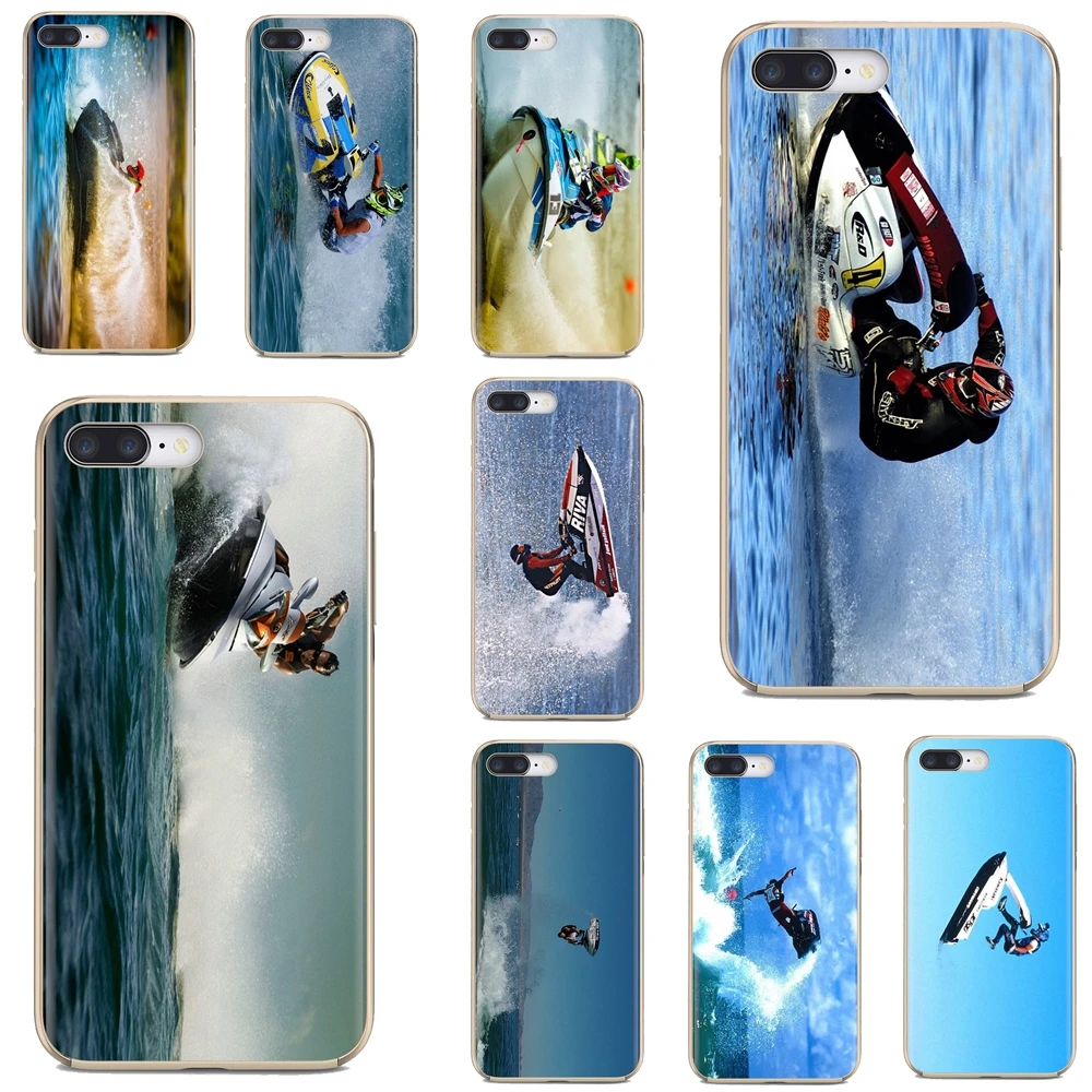 Силиконовые чехлы для телефонов Samsung Galaxy A3 A5 A7 A9 A8 Star Lite A6 Plus 2018 2015 2016 2017 Enjoy Jet Ski Race