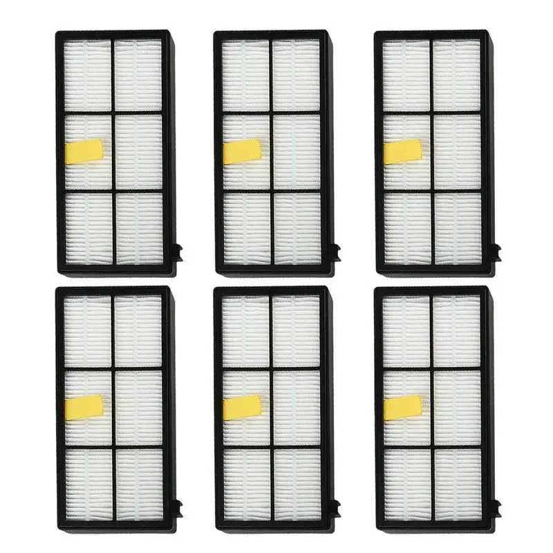 

6pcs HEPA Filter Replacement Parts for iRobot Roomba 800 900 870 880 960 980 Vacuum Cleaner Series Accessories