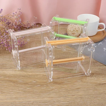 

Portable Transparent Adhesive Tape Dispenser Cutter Desk Washi Tape Holder Storage Box Organizer Office School Stationery Supply