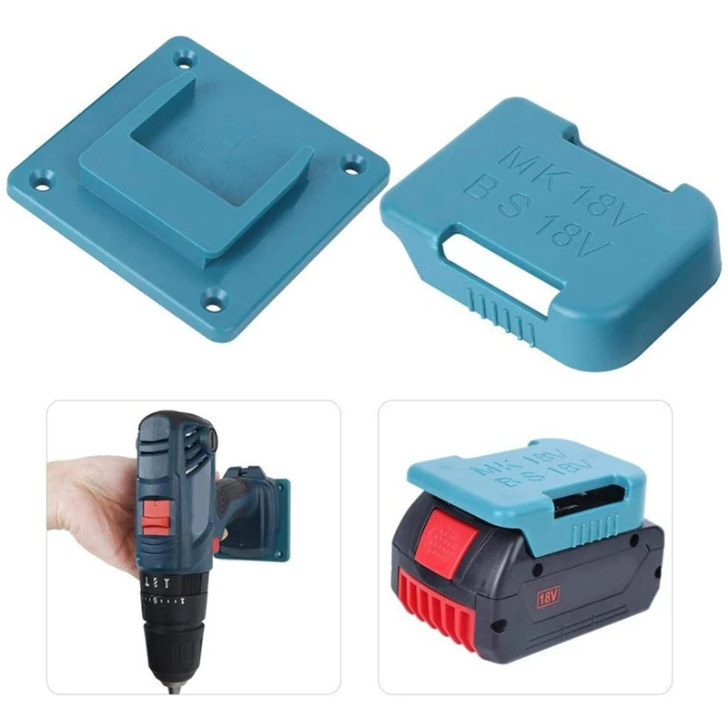 Hot New Makita 18V Batteries Durable Battery Holder Case, Battery Belt Slot
